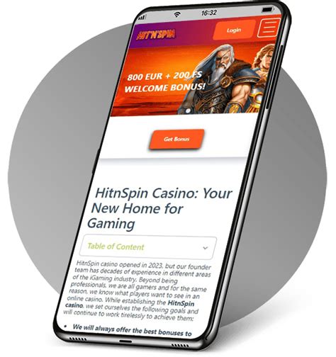 Hitnspin casino bonus